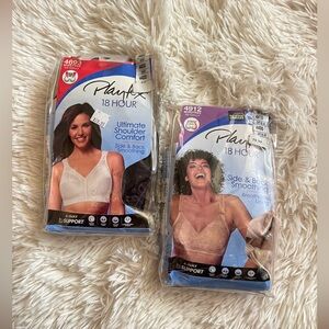 Playtex 18 Hour Bra Bundle 44DD NWT